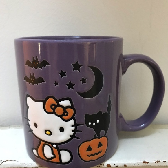 Hello Kitty NEW purple Halloween Mug - Picture 2 of 6